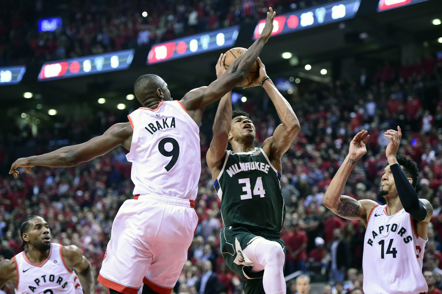 Raptors 120, Bucks 102